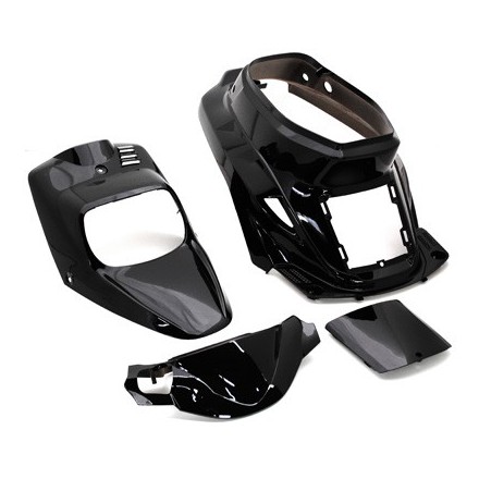 Habillage Scoot Replay pour MBK 50 Booster 1999-2003 Noir Brillant