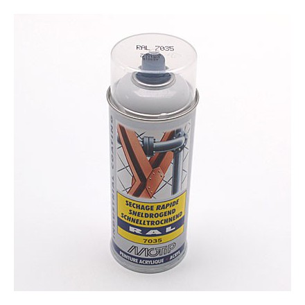 Bombe de peinture Motip Pro apprêt universel Gris clair (spray 400ml)