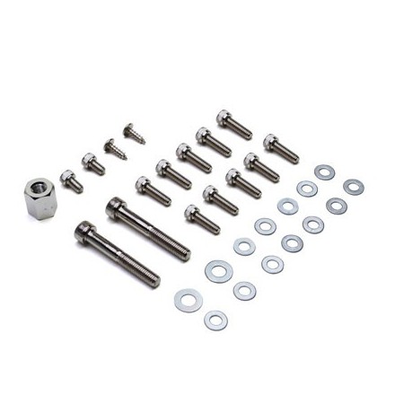 Kit vis de carrosserie acier Chromé pour Booster/ Yamaha 50 Bw's