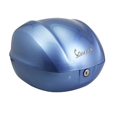 103284 TOP CASE 32L ORIGINE PIAGGIO 50-125 VESPA PRIMAVERA-SPRINT 2013> BLEU 260-A (SANS DOSSERET) -1B00001600AZ- 2 Général 