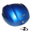 TOP CASE 32L ORIGINE PIAGGIO 50-125 VESPA PRIMAVERA-SPRINT 2013- BLEU 261-A (SANS DOSSERET) -1B00001600DQ-