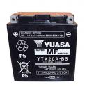 BATTERIE 12V 17 Ah YTX20A-BS YUASA MF SANS ENTRETIEN LIVREE AVEC PACK ACIDE (Lg150xL87xH161mm)