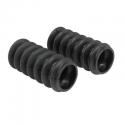 SOUFFLET DE FOURCHE CYCLO DIAM INT 17-25-35mm - LONGUEUR 75mm ADAPTABLE MBK-MOTOBECANE (PAIRE) -SELECTION P2R-