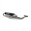 POT SCOOT YASUNI Z CHROME POUR MBK 50 NITRO, OVETTO-YAMAHA 50 AEROX, NEOS-MALAGUTI 50 F12-APRILIA 50 SR (SILENCIEUX NOIR) -TUB