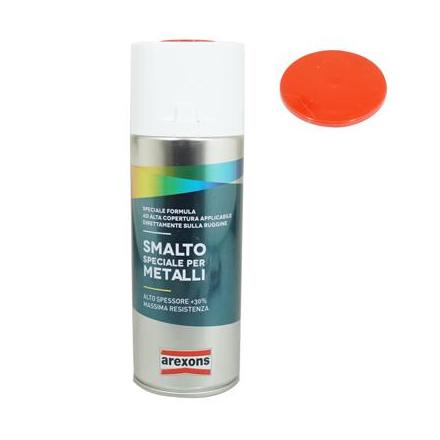 163192 BOMBE DE PEINTURE AREXONS SMALTO SPECIAL METAL BRILLANT ROUGE FEU RAL 3000 spray 400 ml (3209) 2 Général | Fp-moto.co