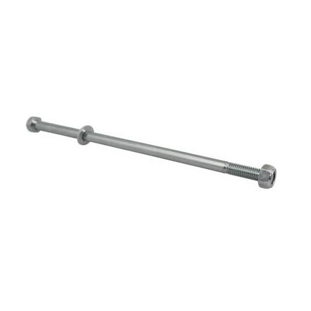 163930 AXE AMORTISSEUR CYCLO PEUGEOT 103 DIAM 8mm LONGUEUR 205mm (AVEC RONDELLE + ECROU NILSTOP) -SELECTION P2R- 2 Général 