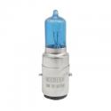 AMPOULE-LAMPE 12V 35-35W NORME H6M CULOT BA20D TYPE XENON SUPER BLEU (PROJECTEUR) (VENDU A L'UNITE) -P2R- **