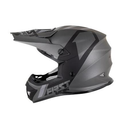 167739 CASQUE CROSS ADULTE FIRST RACING K2 GRIS-ANTHRACITE-NOIR XS 2 Général | Fp-moto.com