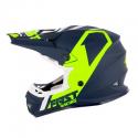 CASQUE CROSS ADULTE FIRST RACING K2 BLEU-BLANC-FLUO L