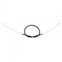 CABLE DE GAZ CYCLO AVEC GAINE NOIRE POUR SOLEX 3800 -SELECTION P2R-