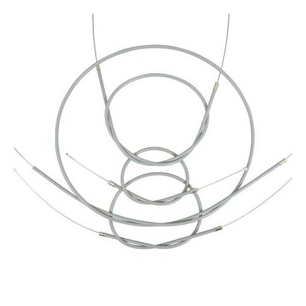 167898 CABLE ET GAINE GRISE POUR SOLEX 5000 (KIT) -SELECTION P2R- 2 Général | Fp-moto.com