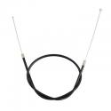 CABLE ACCELERATEUR ET GAINE NOIRE POUR SOLEX 5000 -SELECTION P2R-