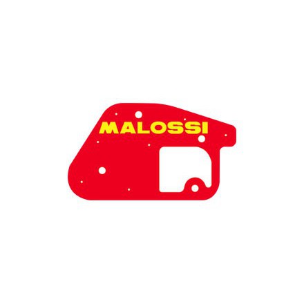 Mousse de filtre à air Malossi Red Sponge pour MBK 50 Booster, Stunt / Yamaha 50 Bw's Slider