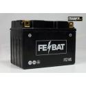 Batterie FE-BAT FTZ14S (CTZ14S / YTZ14S / BTZ14S / 14S) Batterie Pré-remplie (SLA) prête à l'emploi LxlxH : 150x87x110 [ + - 