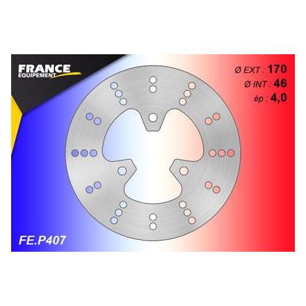 FE.P407 Prod278346 Disques de frein FRANCE EQUIPEMENT | Fp-moto.com
