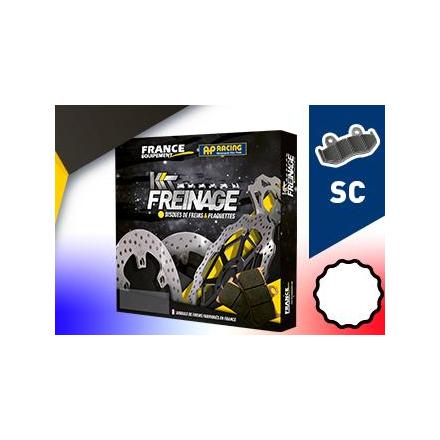 KF.004521 Kit Freinage Avant Scooter PIAGGIO 125 Sfera (M01000) 1995-1995 Disques de frein FRANCE EQUIPEMENT | Fp-moto.com