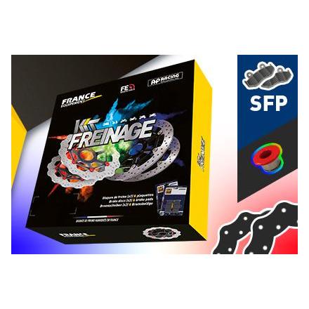 KF.008363.00A0 Kit Freinage FRANCE EQUIPEMENT - AP RACING KF.008363.00A0 Disques de frein FRANCE EQUIPEMENT | Fp-moto.com