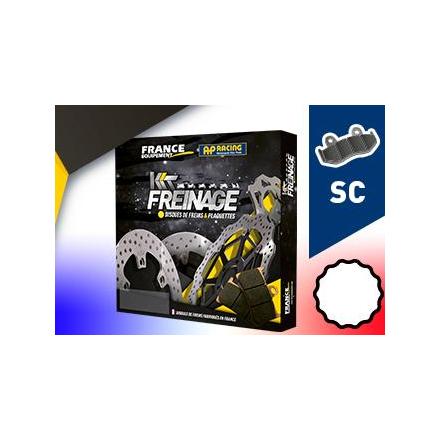 KF.004855 Kit Freinage Avant Scooter HONDA 125 PES/PS Injection 4T (JF17A) 2006-2006 Disques de frein FRANCE EQUIPEMENT | Fp-m