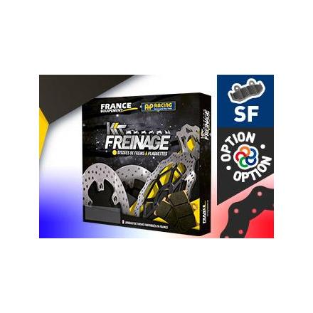 KF.003242 Kit Freinage Avant Moto DUCATI 797 797 Monster + Abs (ME35AA/MD00AA) 2017-2019 Disques de frein FRANCE EQUIPEMENT | 
