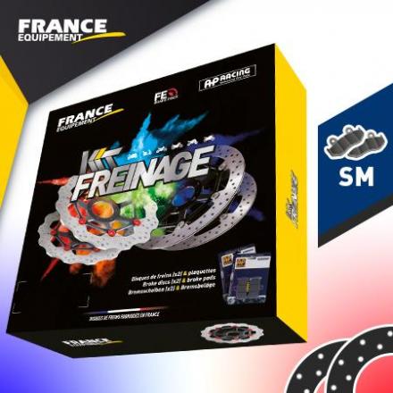 KF.006791 kit freinage Avant Scooter YAMAHA 530 XP A T-Max Abs (TMax) (SJ092) 2012-2012 Disques de frein FRANCE EQUIPEMENT | F