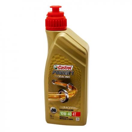 150313 HUILE MOTEUR 4 TEMPS CASTROL POWER 1 4T 10W40 (1 L) SEMI-SYNTHETIQUE - RECOMMANDATION PIAGGIO Lubrifiants et nettoyants