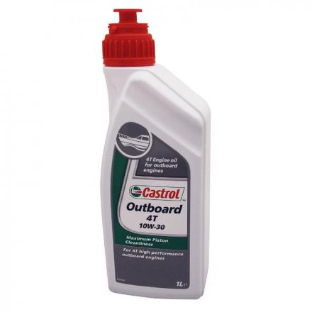 150328 HUILE MOTEUR 4 TEMPS CASTROL OUTBOARD 4T 10W30 (1 L) SEMI-SYNTHETIQUE Lubrifiants et nettoyants | Fp-moto.com garage