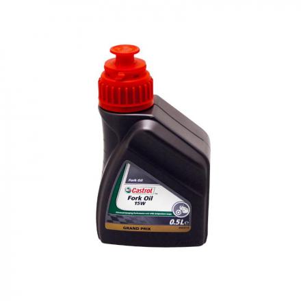 150346 HUILE DE FOURCHE-SUSPENSION CASTROL 15W FORK OIL (500 ml) Lubrifiants et nettoyants | Fp-moto.com garage moto albi at