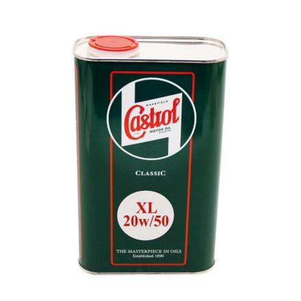 150358 HUILE MOTEUR 4 TEMPS CASTROL CLASSIC XL 20W50 (1 L) POUR VEHICULES AVANT 1980 Lubrifiants et nettoyants | Fp-moto.co