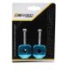 TENDEUR DE CHAINE DOPPLER ALU BLEU 50 A BOITE ADAPTABLE DERBI 50 SENDA (AVEC AXE DE ROUE 15mm)