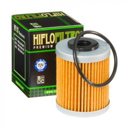 HF157 Filtre à huile HIFLOFILTRO HF157 pour KTM 250-400-450-520-525 EXC, 690 DUKE, 450-525 SMR, 690 SUPERMOTO, 400-450 SX / BETA