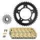 167812 KIT CHAINE ADAPTABLE APRILIA 1000 RSV4 2011-2014 525 16x42 (DIAM COURONNE 100-120-10.25) (DEMULTIPLICATION ORIGINE) 