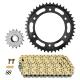 167872 KIT CHAINE ADAPTABLE HONDA 1000 CBR RR 2017-2019 525 16x43 (DIAM COURONNE 134-160-10.25) (DEMULTIPLICATION ORIGINE) 