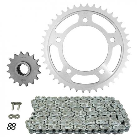 167869 KIT CHAINE ADAPTABLE HONDA 600 CBF 2008-2012 525 16x42 (DIAM COURONNE 112-138-12.25) (DEMULTIPLICATION ORIGINE) -AFA