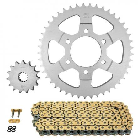 168024 KIT CHAINE ADAPTABLE SUZUKI 1200 GSF BANDIT 1996>2005 530 15x45 (DIAM COURONNE 76-100-10.5) (DEMULTIPLICATION ORIGINE