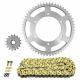 167878 KIT CHAINE ADAPTABLE KAWASAKI 125 Z 2019- 428 16x56 (DEMULTIPLICATION ORIGINE) -AFAM- Kit Chaine AFAM | Fp-moto.com