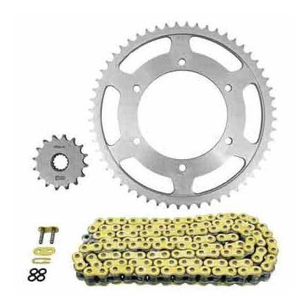 167878 KIT CHAINE ADAPTABLE KAWASAKI 125 Z 2019- 428 16x56 (DEMULTIPLICATION ORIGINE) -AFAM- Kit Chaine AFAM | Fp-moto.com