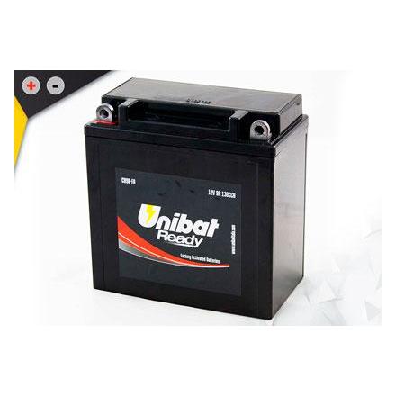 UCB9B-FA Batterie Unibat CB9B-FA - Scellés en Usine. (CBTX9A-BS - CBTX9ABS) YB9-B / YB9B / CB9B / BB9B / FB9B / 9B/ 9ABS / BTX9