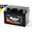 Batterie Unibat CT12A-FA - Scellés en Usine. (YT12A-BS / YT12ABS / BT12A / FT12A / CT12ABS / 12ABS) LxlxH : 150x87x105 [ + - ]