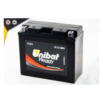 UCT12B-FA Batterie Unibat CT12B-FA - Scellés en Usine. (YT12B-BS / YT12BBS / BT12B-4 / BT12B4 / FT12B4 / CT12B4 / 12B4) LxlxH : 