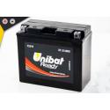 Batterie Unibat CT12B-FA - Scellés en Usine. (YT12B-BS / YT12BBS / BT12B-4 / BT12B4 / FT12B4 / CT12B4 / 12B4) LxlxH : 151x70x130