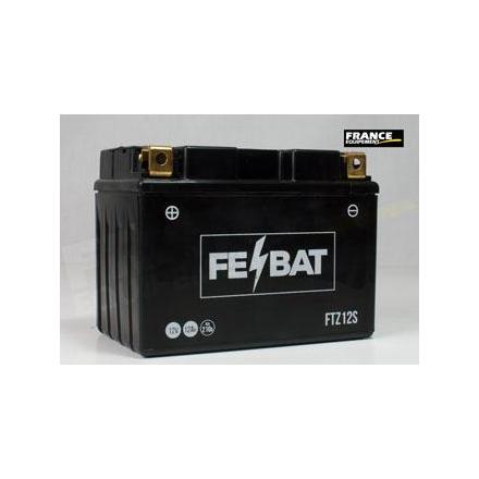 FTZ12S Batterie FE-BAT FTZ12S (CTZ12S / YTZ12S / BTZ12S / 12S) Batterie Pré-remplie (SLA) prête à l'emploi LxlxH : 150x87x110 [ 