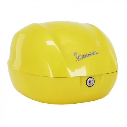 103288 TOP CASE 32L ORIGINE PIAGGIO 50-125 VESPA PRIMAVERA-SPRINT 2013> JAUNE 968-A (SANS DOSSERET) -1B00001600L5- 2 Général 