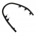 PROTECTION GARDE-BOUE NOIR MAT ORIGINE PIAGGIO 50-125 VESPA SPRINT 2014- -1B001282-