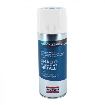 171795 BOMBE DE PEINTURE AREXONS SMALTO SPECIAL METAL ANTIQUE GRIS CLAIR AEROSOL 400 ml (3289) 2 Général AREXONS | Fp-moto.co