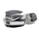 172545 TOP CASE SHAD SH48 TITANIUM AVEC PLATINE (D0B48406R) AVEC COUVERCLE + DOUBLE DOSSERET 2 Général SHAD | Fp-moto.com gar