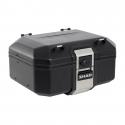 TOP CASE SHAD TR37 TERRA 37L BLACK EDITION AVEC LOCK SYSTEM - CAPACITE 2 CASQUES JET (Platine vendue séparemment) (D0TR37100B)