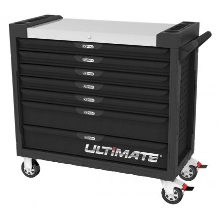 KS.825.0007 Servante ULTIMATE XL noire ,7 tiroirs Servantes & modules outils KS Tools | Fp-moto.com garage moto albi atelier 