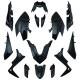 162391 CARROSSERIE-CARENAGE MAXISCOOTER ADAPTABLE YAMAHA 530 TMAX 2017-2019 NOIR BRILLANT (KIT 15 PIECES) -P2R- 2 Général |