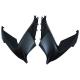 162424 CARROSSERIE-CARENAGE MAXISCOOTER ADAPTABLE HONDA 125 PCX 2014-2016 BLANC BRILLANT-NOIR MAT (KIT 11 PIECES) -P2R- 2 Génér
