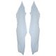162424 CARROSSERIE-CARENAGE MAXISCOOTER ADAPTABLE HONDA 125 PCX 2014-2016 BLANC BRILLANT-NOIR MAT (KIT 11 PIECES) -P2R- 2 Génér